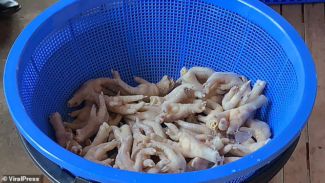 Работници в птицеферма в Тайланд обезкостяват пилета с уста преди да ги продадат (видео)